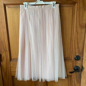 Tea Length Tulle Skirt